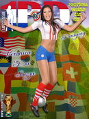 Veronica Da Souza in Football World Cup 2010 - Paraquay gallery from 1BY-DAY