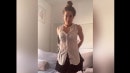 Abbie Maley: Slutty Secretary Strips For The Camera