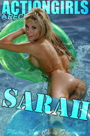 Sarah in Pool Raft gallery from ACTIONGIRLS