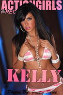Kelly in Pink Stripes gallery from ACTIONGIRLS