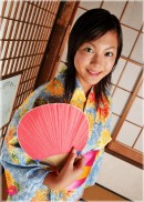 Sayaka Numajiri in Flower Kimono gallery from ALLGRAVURE