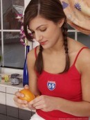 Teenage Tracy in Peeling Orange gallery from ALLSORTSOFGIRLS