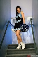 Aria Giovanni in Cheerleader In Stairs gallery from ALLSORTSOFGIRLS