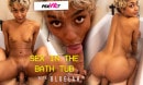 Bluelah in Sex In The Bath Tub video from ALLVR