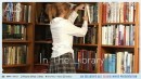 Jayme Langford in In The Library video from ALS SCAN