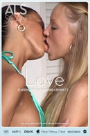 Amy Lee & Brea Bennett in Love video from ALS SCAN