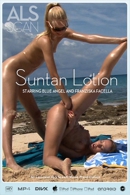 Blue Angel & Franziska Facella in Suntan Lotion video from ALS SCAN