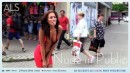 Michaela Isizzu in Nude In Public video from ALS SCAN
