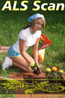 Paris Parker in Morning Gardening gallery from ALSSCAN