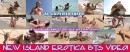 Island Erotica - Beach Fun Part 3 & BTS video from ALSSCAN