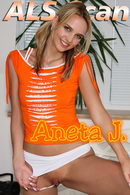 Aneta J in Bedtime Amusement gallery from ALSSCAN