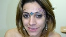 Amina Sky Gets Face Stars Tattoo Naked