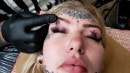 The Extraordinary Amber Luke Gets Eye Lid Tattoos