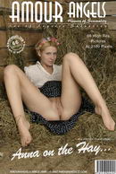 Anna in On The Hay gallery from AMOUR ANGELS by Peter Chupurov
