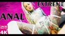 Extreme TATTOO DAP Action - Two Big Dicks In One ASS - Anal Gapes, Squirt, ATM, Prolapse, Facial Cumshot, Rough Sex