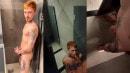 Fucking Bareback On The Gym Shower