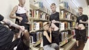 Leo Felipo & Hariel Dias in Twinks Fucking Threeway On The Public Library video from ANALVIDS