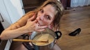 FOOD PORN Alice Maze Make Pancakes With Her V*MIT! She Eats It After A ROUGH ANAL FUCK... TOTALLY FUCKED-UP!!