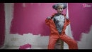 Skinny Tattooed Girl Work Wear Gets Horny Painting Solo Masturbation, ANAL, GAPES, SQUIRT