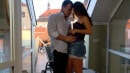Wein Lewis in Claudia Rossi Puts On A Fuck Show On A Balcony And Takes A Full On Facial video from ANALVIDS