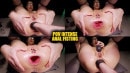 POV INTENSE ANAL FISTING Close Up Ass Fisting For A Brunette In Glasses And Fishnet Tights With Gaping Destroyed Asshole And Orgasm ILS117