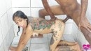 Pedreiro Fodeu O Cu Dela Embaixo Do Chuveiro - BBC Interracial Anal Fuck And Anal Enema