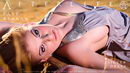 Faye Reagan in Silver Dress gallery from ANGELAFTERLIFE by Brett Michael Nelson