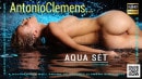 Delilah G in Aqua Set video from ANTONIOCLEMENS by Antonio Clemens