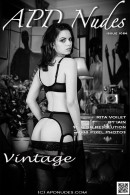 Rita Violet in Vintage gallery from APD NUDES by Iain