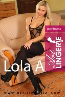 Lola A in Set 7139 gallery from ART-LINGERIE