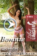 Bonnie in  video from ART-LINGERIE