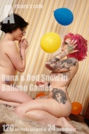 Rana & Red Snow in Balloon Games gallery from ARTCORE-CAFE