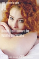 Heidi Romanova in White On White gallery from ARTCORE-CAFE by Andrew D