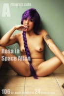 Rosa in Space Alien gallery from ARTCORE-CAFE by Andrew D