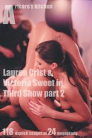 Lauren Crist & Victoria Sweet in Third Show Part 2 gallery from ARTCORE-KITCHEN by Andrew D
