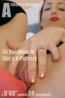 Liz Rainbow in She's A Pervert video from ARTCORE-KITCHEN by Andrew D