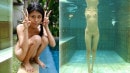 Nude Swimming Underwater Footage Of Cutie Adelia