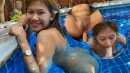 Pool Blowjob From Chubby Stacked Asian