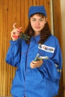 Yulia in coeds in uniform gallery from ATKARCHIVES