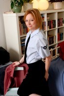 coeds in uniform