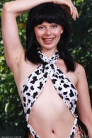 Sahara Skye Rockin' The Cow-print Bikini