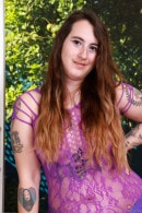 A Very Colorful Gigi Strips Naked