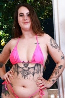 Gigi Shows It All Off In A Pink Bikini gallery from ATKHAIRY by GB Photography