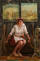 Olga in artistic gallery from ATKPETITES