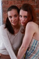 Clara & Alice in hairy lesbians gallery from ATKPETITES