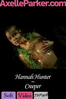 Hannah Hunter in Creeper video from AXELLE PARKER