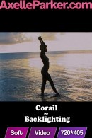 Corail in Backlighting video from AXELLE PARKER