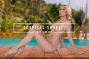 Kay Lovely in Tropical Squeeze video from BABEVR