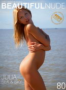 Julia in Sea & Sky gallery from BEAUTIFULNUDE by Peter Janhans