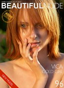 Vica in Gold Girl gallery from BEAUTIFULNUDE by Peter Janhans